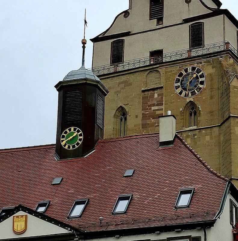 Relativitätstheorie in Herrenberg: Die Mitarbeiterinnen und Mitarbeiter im Ratha...