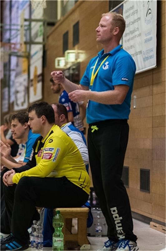 René Wismar René Wismar #Trainer), TV Weilstetten vs. SG H2Ku Herrenberg, Handba...