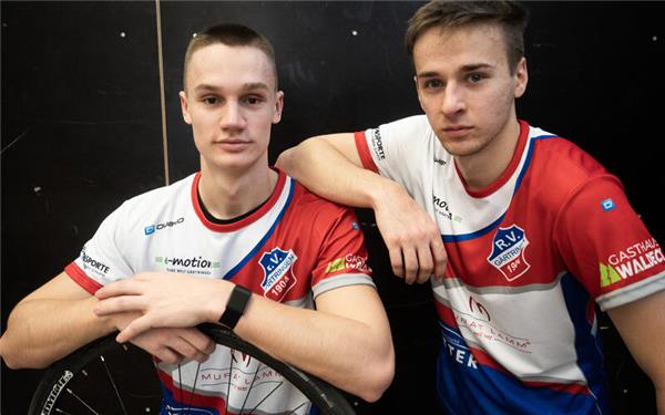 Riesenerfolg für Simon Becker (rechts) und Jannes Müller: Das RVG-Duo fährt zur deutschen Meisterschaft. GB-Foto: Schmidt