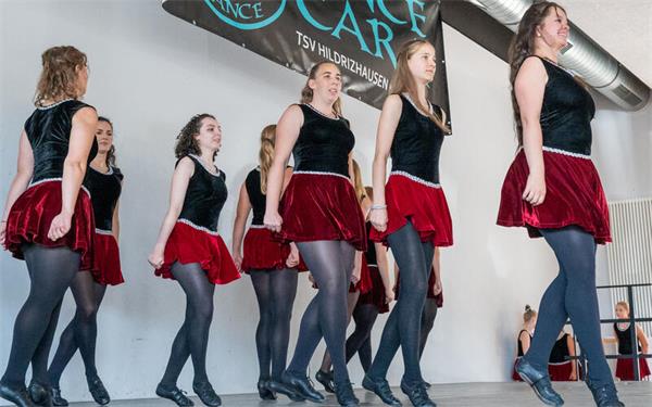 „Rince Cara“ des TSV Hildrizhausen hat sein gesamtes Repertoire präsentiert. GB-Foto: Vecsey