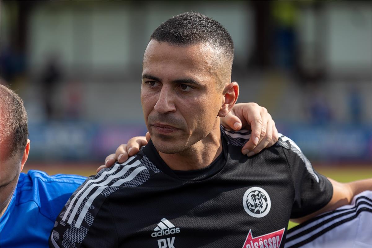 Roberto Klug (Trainer VfL Sindelfingen), VfL Sindelfingen - SV Stuttgarter Kicke...