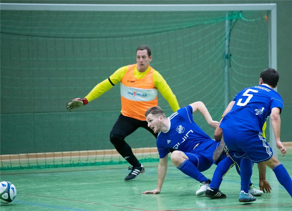 Rohrau - Ehningen   Gäubote Cup 2019 Fußballturnier Hallenturnier Fußball Halle