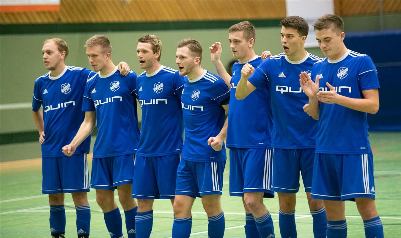 Rohrau - Ehningen   Gäubote Cup 2019 Fußballturnier Hallenturnier Fußball Halle