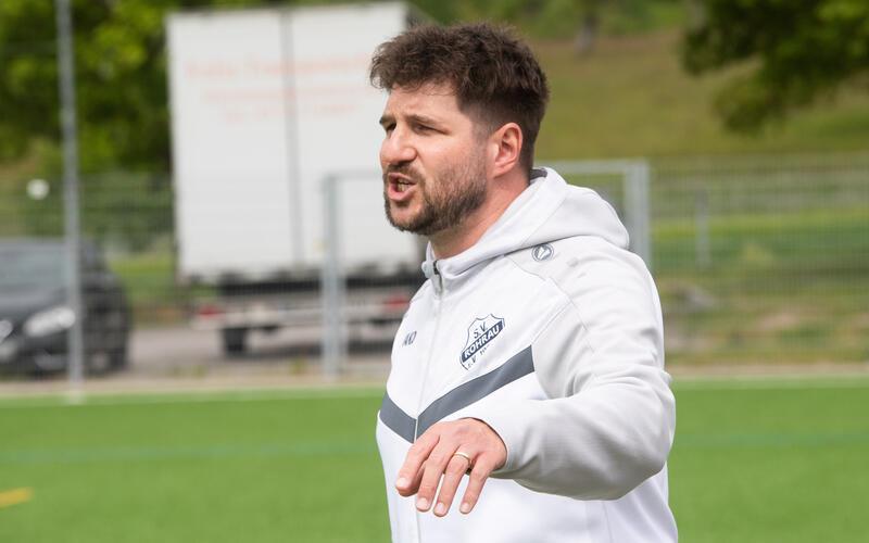 Rohraus Coach Matthias Mang hat schon die Relegation im Blick. Foto: Schmidt