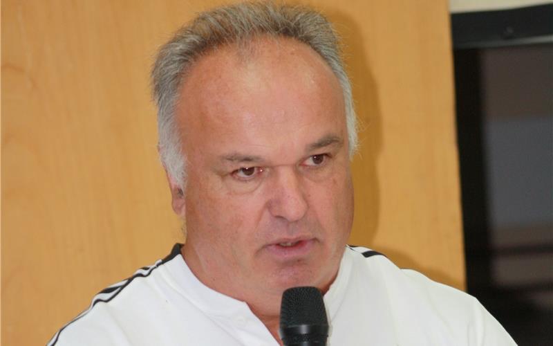 „Man braucht auch Mut zur Veränderung“ Roland Ungericht: „Schade, dass wir zerrisen werden.“ GB-Foto: gb