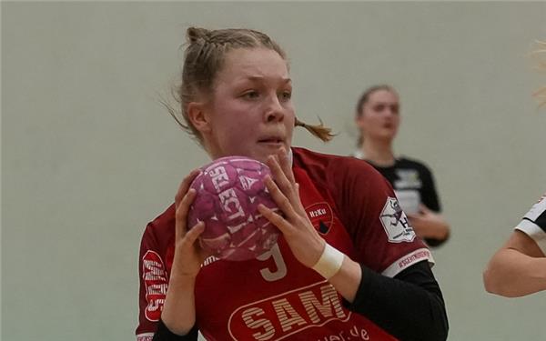 Ronja Bühler verstärkt die SG-Zweite im Rückraumspiel. GB-Foto (Archiv): Eibner
