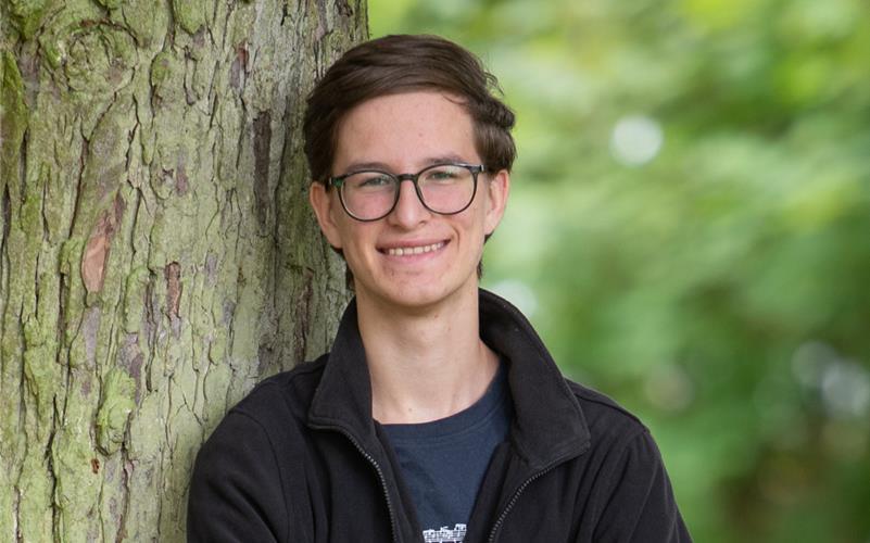 Ruben Schäckeler begeisterte sich während der Schulzeit für Geschichte. GB-Foto: Vecsey