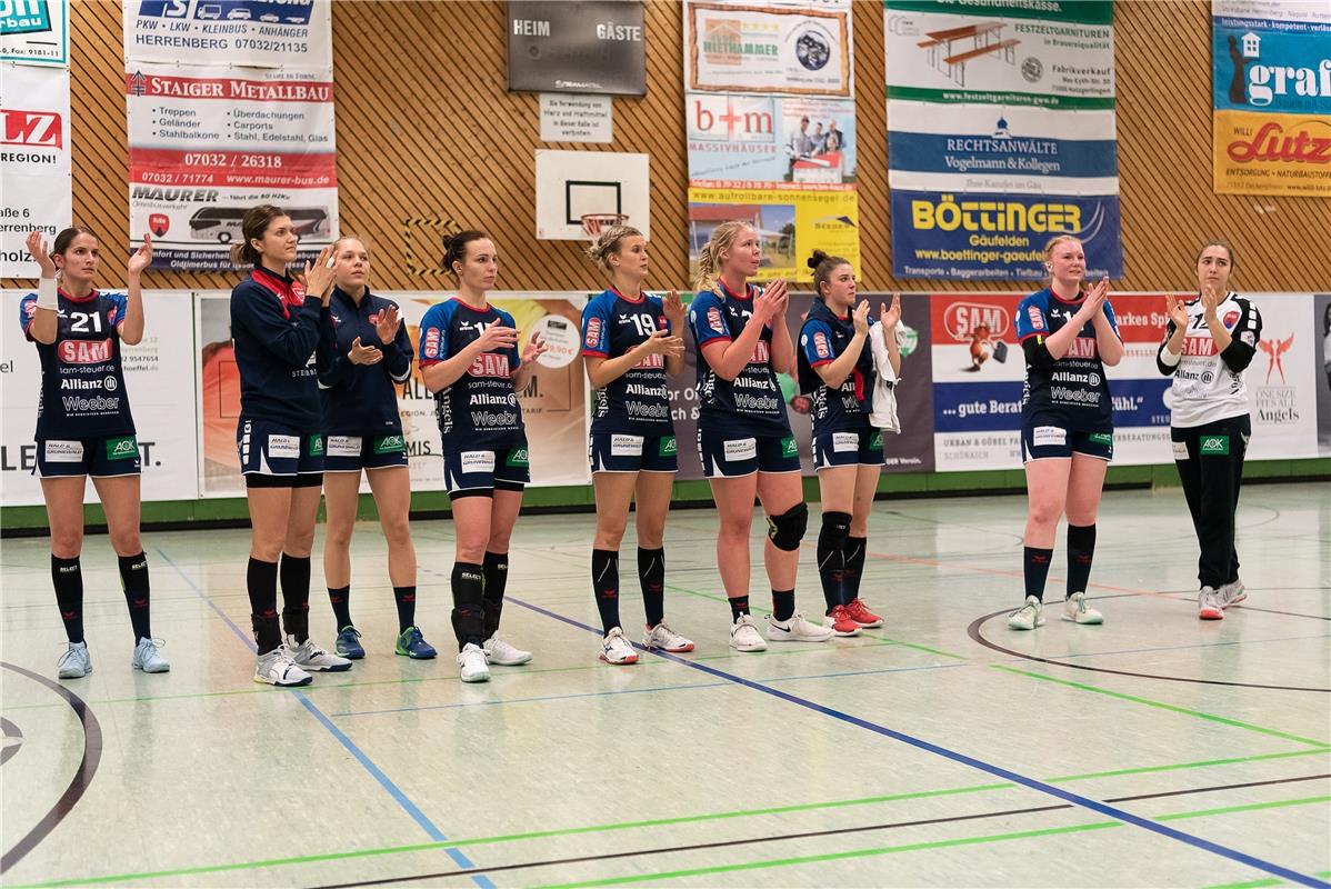 SG H2Ku Herrenberg Kuties vs. TSV Nord Harrislee, Handball, 2. Bundesliga, Fraue...