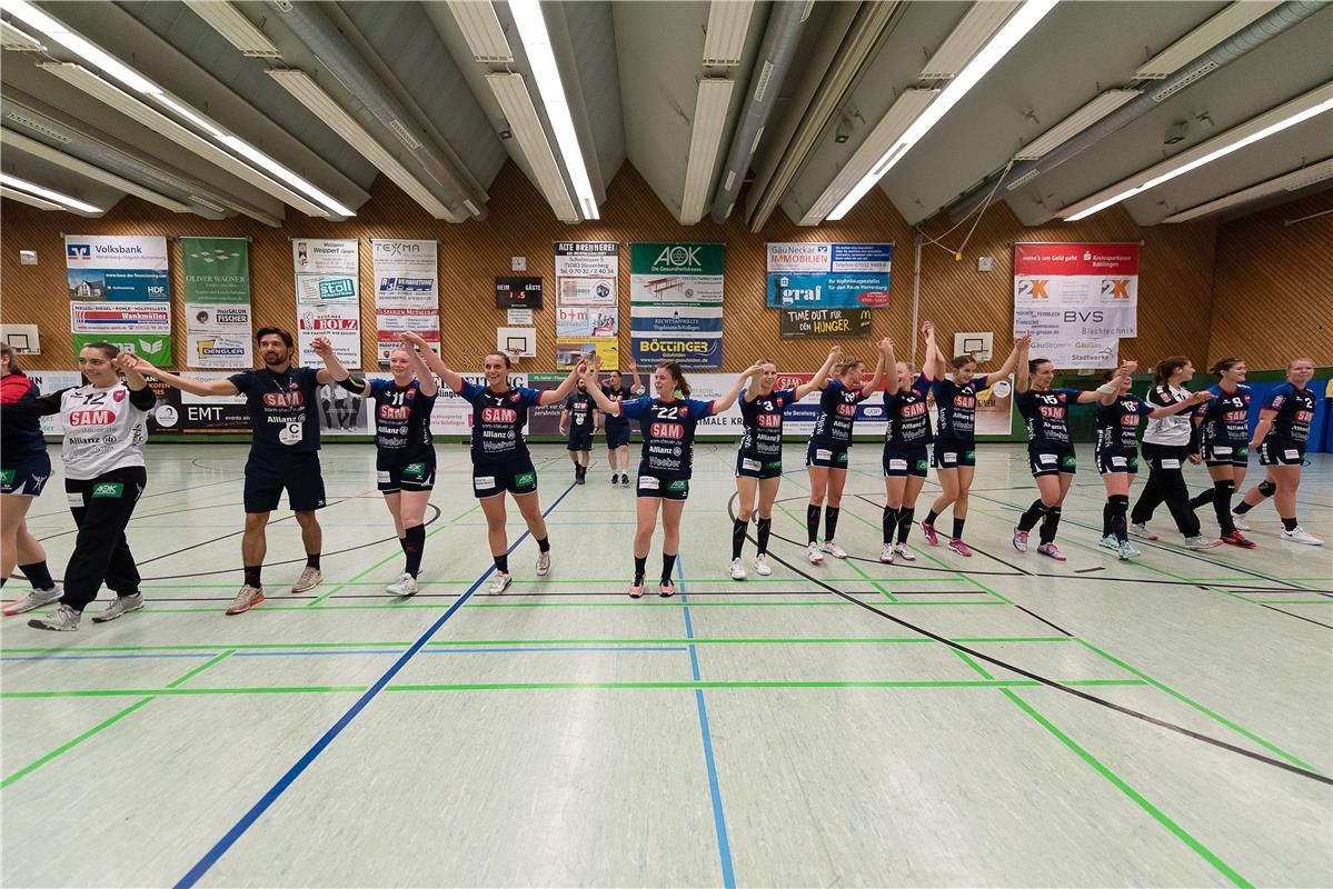 SG H2Ku Herrenberg vs. SG 09 Kirchhof, Handball, 2.Bundesliga, Frauen, HBF, Sais...