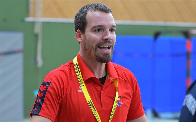 SG-II-Trainer Marcel Kohler: Auch nach neun Niederlagen in Folge ist die Stimmung in seinem Team „nach wie vor hervorragend“. GB-Foto: Gebhardt