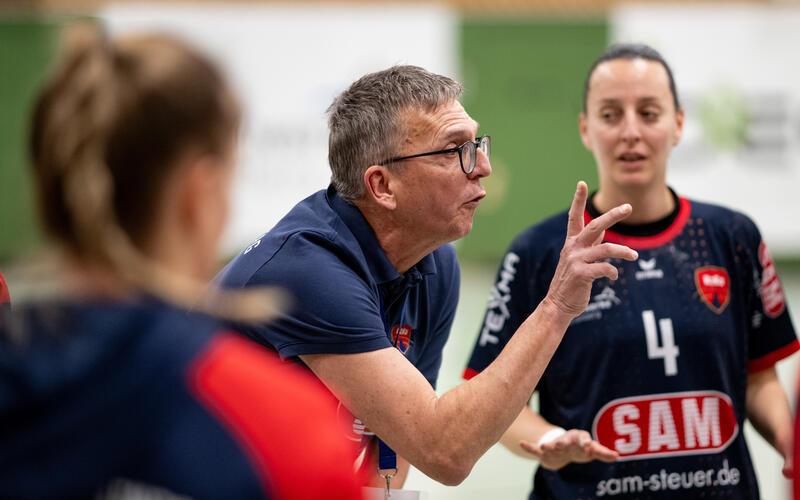 SG-Trainer Heiko Fleisch will die Bedeutung des Spitzenspiels gar nicht erst kleinreden. GB-Foto: Eibner/Andreas Ulmer