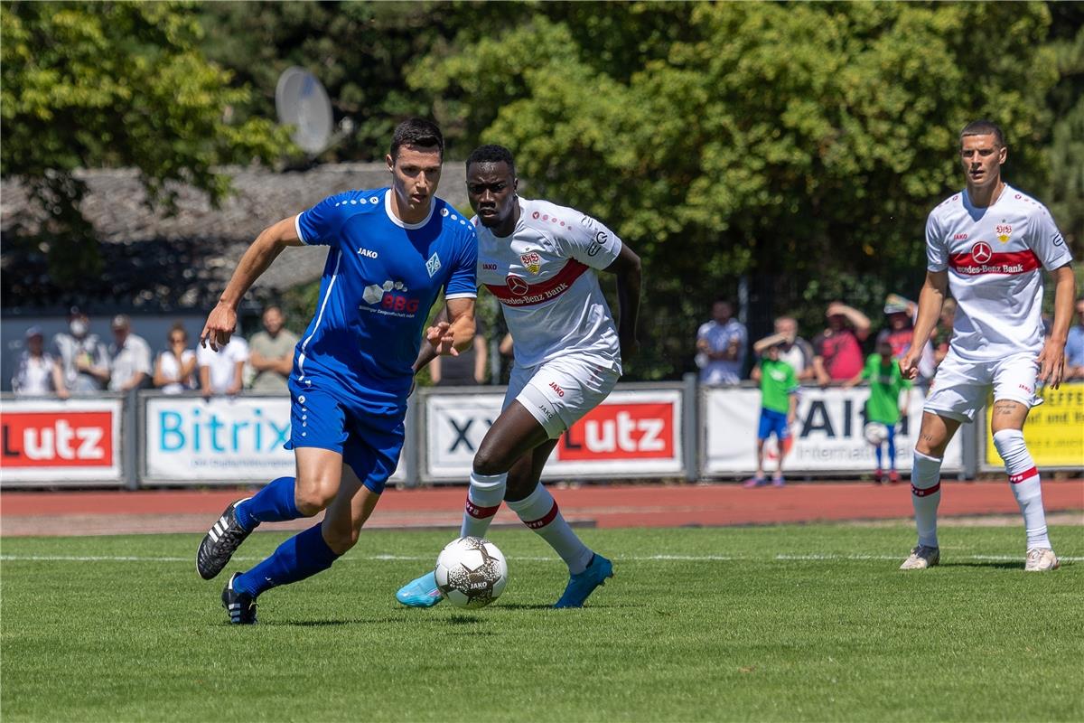 SV Boeblingen - VfB Stuttgart, Fussball, Herren, Freundschaftspiele, Saison 2021...