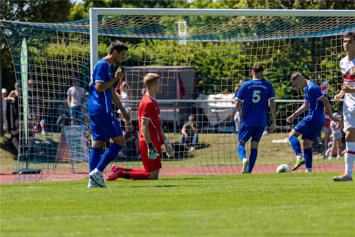 SV Boeblingen - VfB Stuttgart, Fussball, Herren, Freundschaftspiele, Saison 2021...