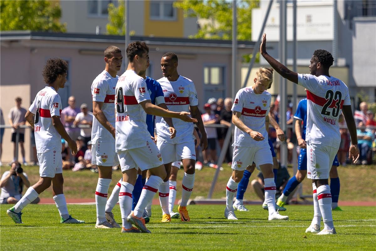 SV Boeblingen - VfB Stuttgart, Fussball, Herren, Freundschaftspiele, Saison 2021...