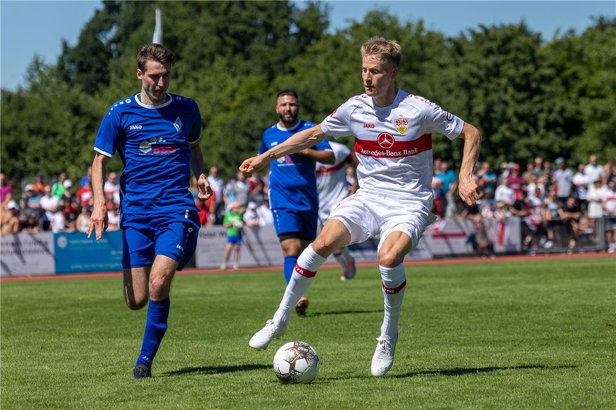 SV Boeblingen - VfB Stuttgart, Fussball, Herren, Freundschaftspiele, Saison 2021...