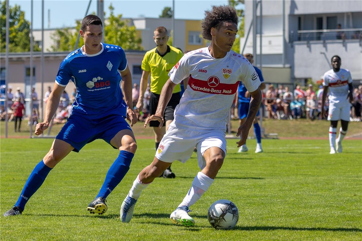 SV Boeblingen - VfB Stuttgart, Fussball, Herren, Freundschaftspiele, Saison 2021...