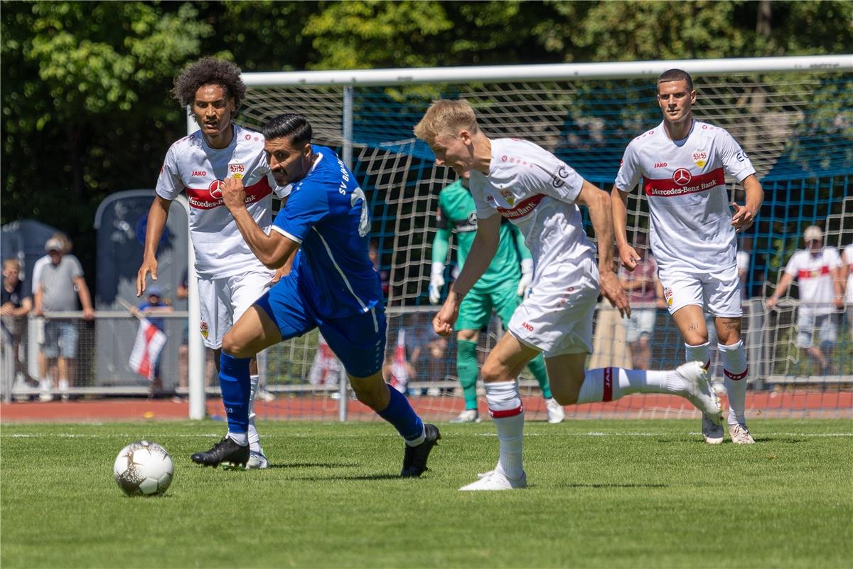 SV Boeblingen - VfB Stuttgart, Fussball, Herren, Freundschaftspiele, Saison 2021...