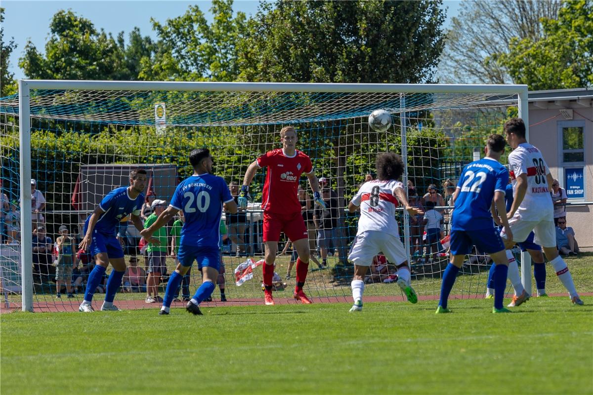 SV Boeblingen - VfB Stuttgart, Fussball, Herren, Freundschaftspiele, Saison 2021...