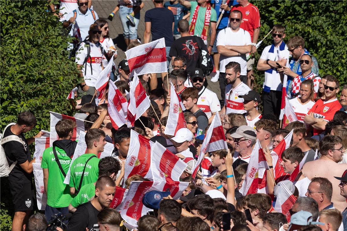 SV Boeblingen - VfB Stuttgart, Fussball, Herren, Freundschaftspiele, Saison 2021...