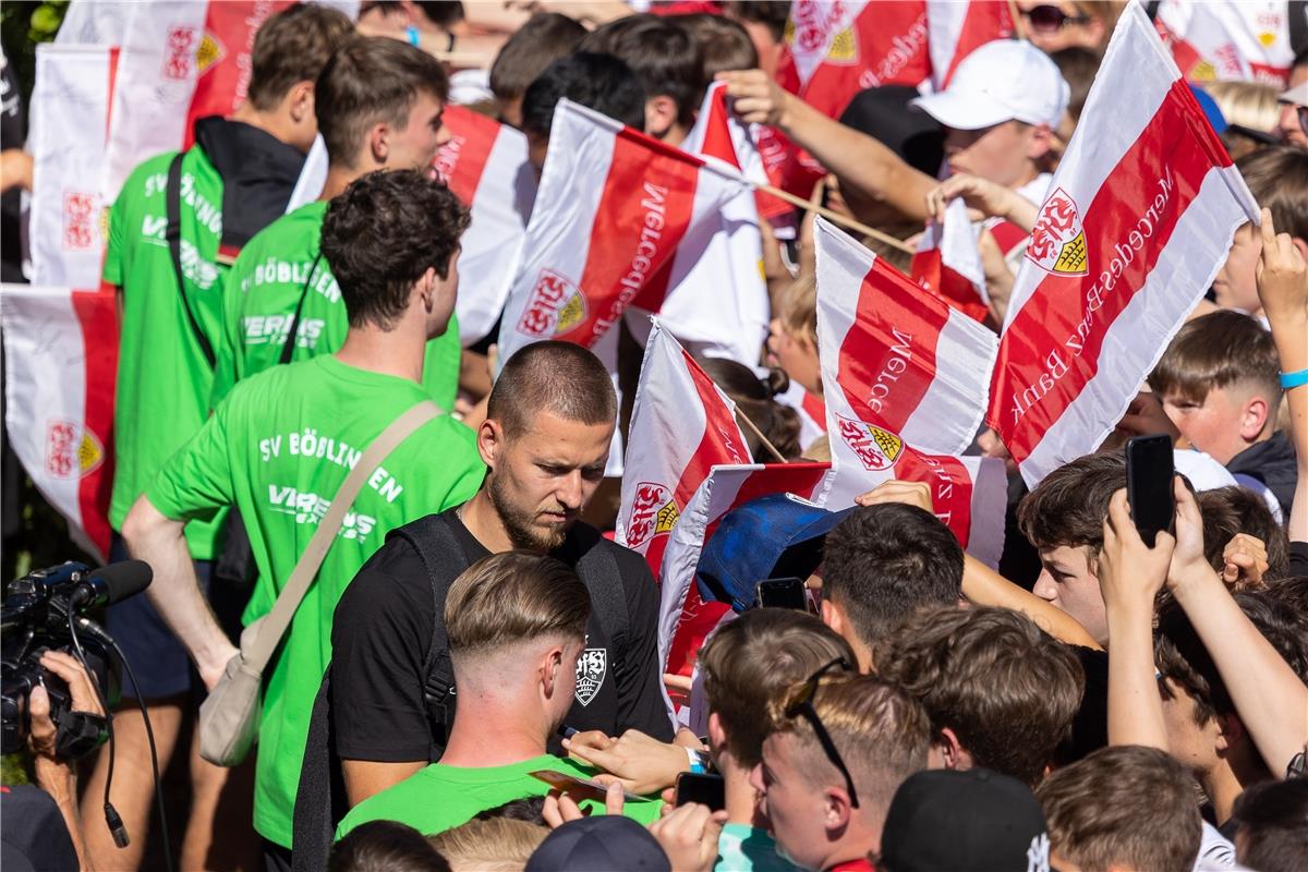 SV Boeblingen - VfB Stuttgart, Fussball, Herren, Freundschaftspiele, Saison 2021...