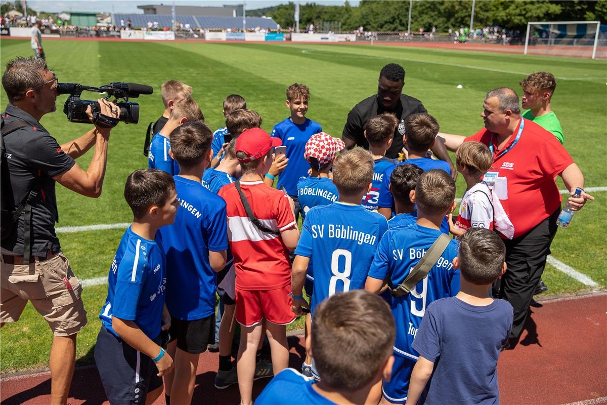 SV Boeblingen - VfB Stuttgart, Fussball, Herren, Freundschaftspiele, Saison 2021...