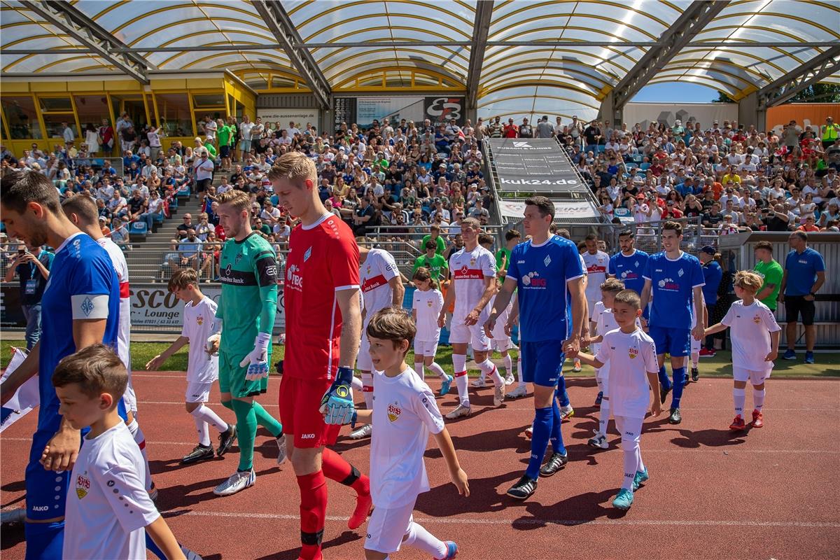 SV Boeblingen - VfB Stuttgart, Fussball, Herren, Freundschaftspiele, Saison 2021...