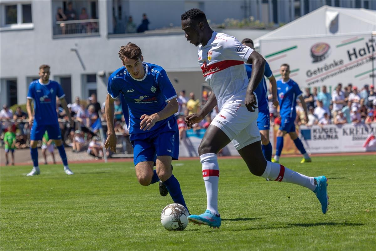 SV Boeblingen - VfB Stuttgart, Fussball, Herren, Freundschaftspiele, Saison 2021...