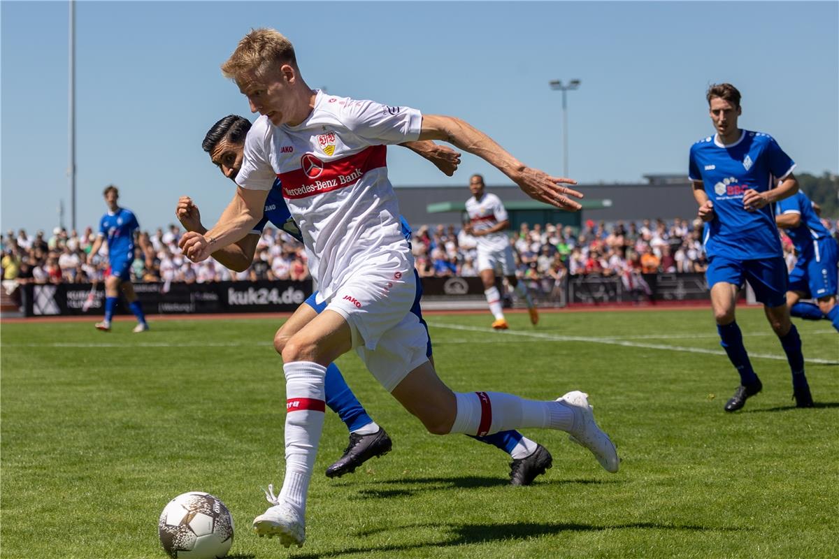 SV Boeblingen - VfB Stuttgart, Fussball, Herren, Freundschaftspiele, Saison 2021...