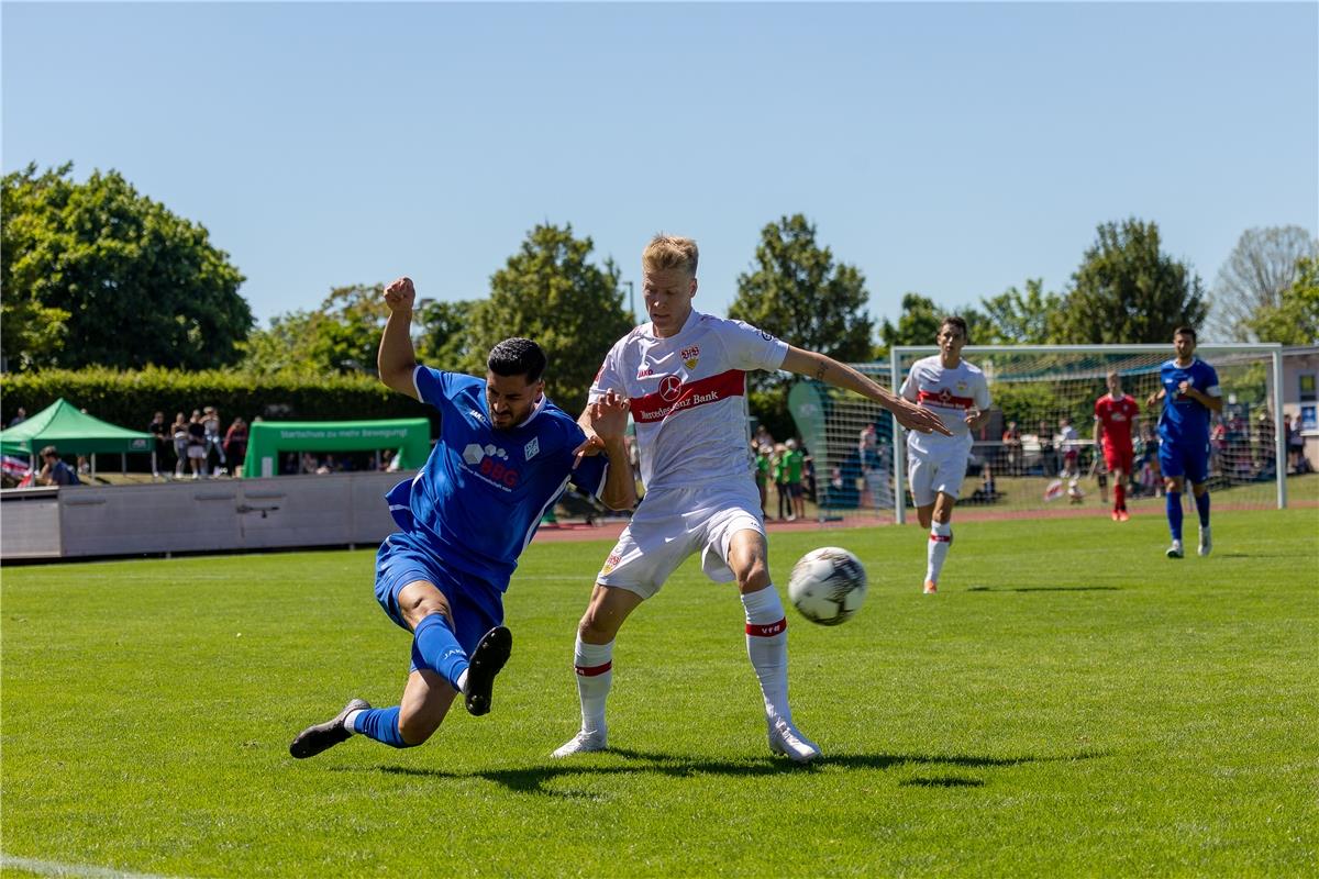 SV Boeblingen - VfB Stuttgart, Fussball, Herren, Freundschaftspiele, Saison 2021...