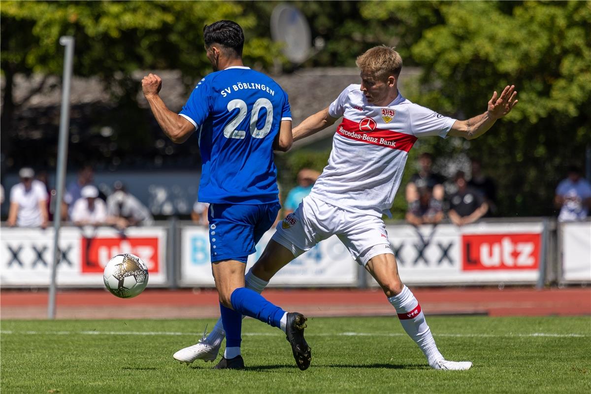 SV Boeblingen - VfB Stuttgart, Fussball, Herren, Freundschaftspiele, Saison 2021...