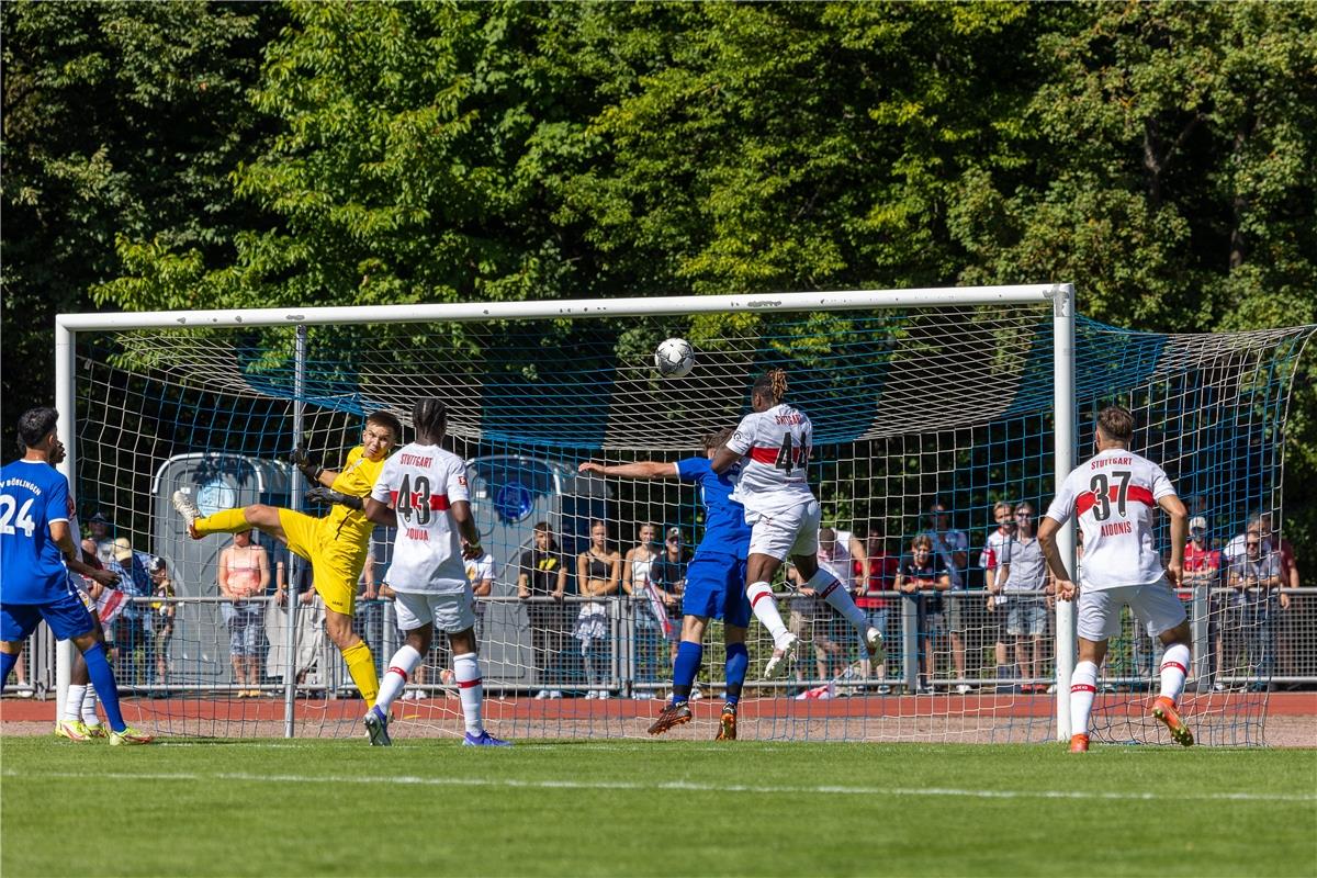 SV Boeblingen - VfB Stuttgart, Fussball, Herren, Freundschaftspiele, Saison 2021...