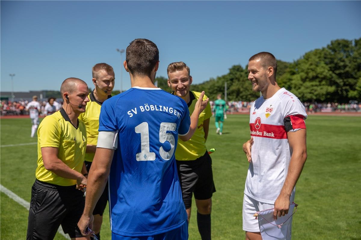 SV Boeblingen - VfB Stuttgart, Fussball, Herren, Freundschaftspiele, Saison 2021...