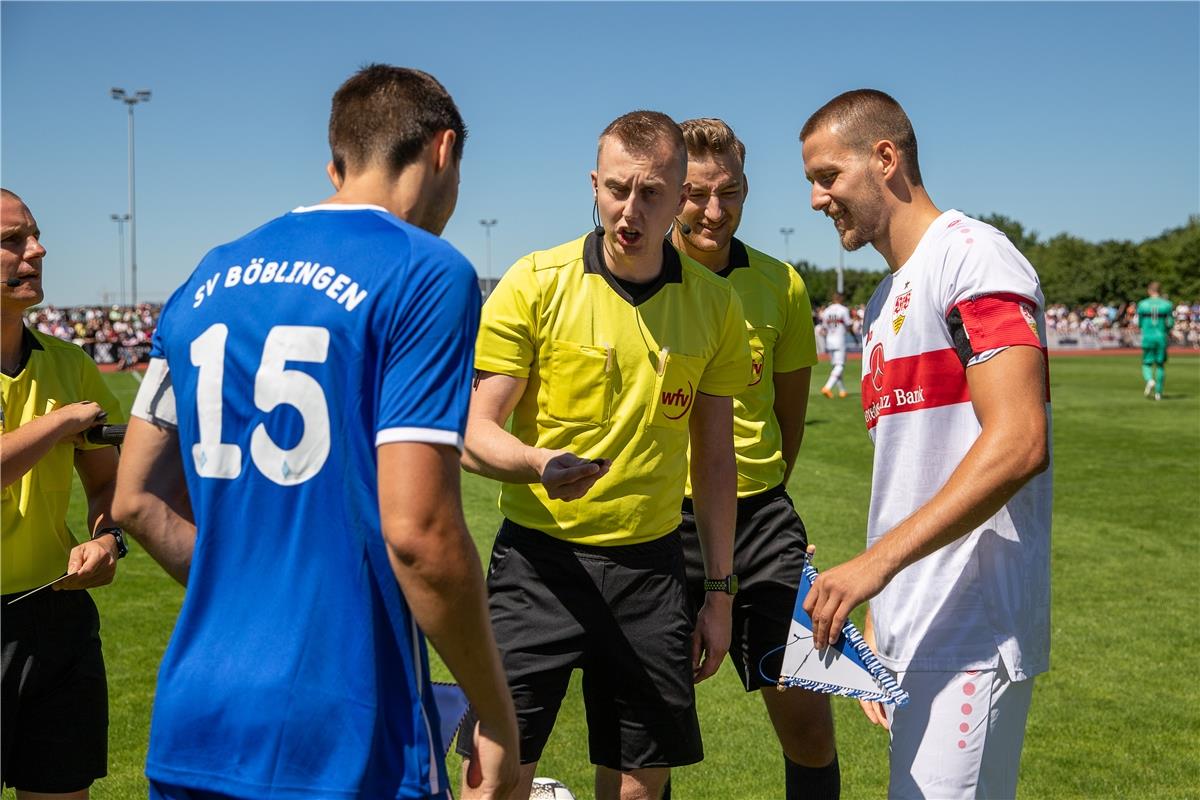 SV Boeblingen - VfB Stuttgart, Fussball, Herren, Freundschaftspiele, Saison 2021...