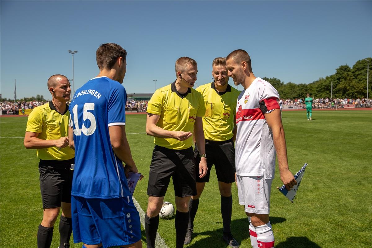 SV Boeblingen - VfB Stuttgart, Fussball, Herren, Freundschaftspiele, Saison 2021...