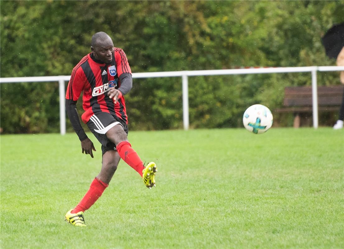 Samsudine Jarju ( Gültstein )  Fußball 8 / 2020 Affstätt gegen Gültstein Foto: S...