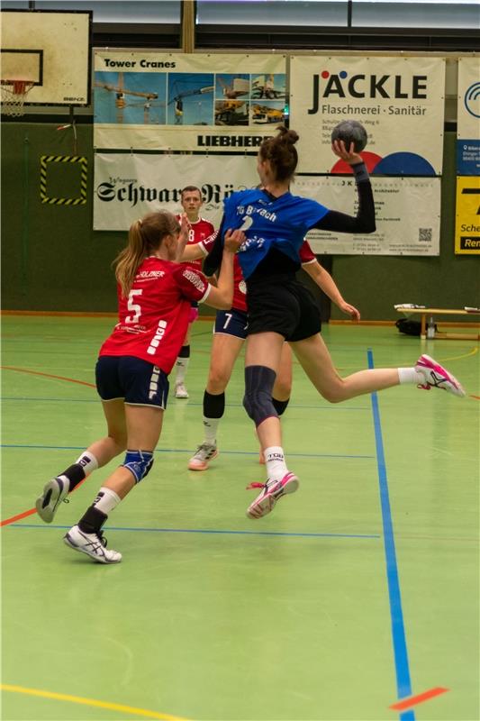 Sandra Kußmaul (SG H2KU Herrenberg 2, #7) ,TG Biberach vs. SG H2Ku Herrenberg 2,...