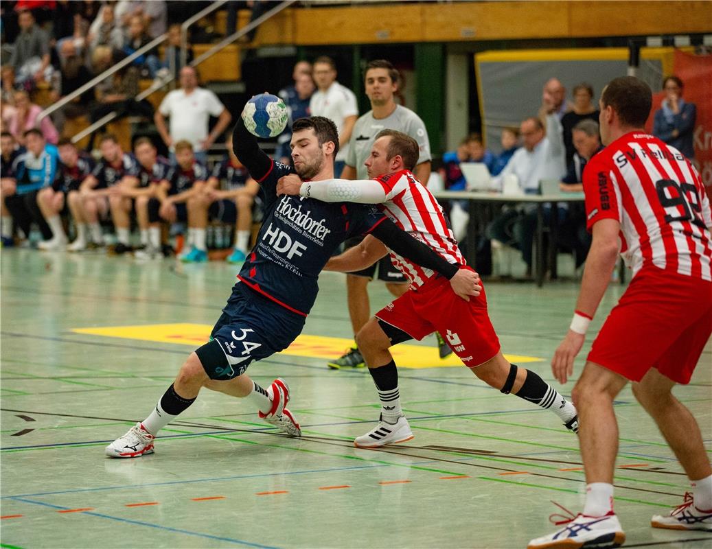 Sandro Muench (SG H2Ku Herrenberg #11) / SG H2Ku Herrenberg - SV Fellbach, Handb...