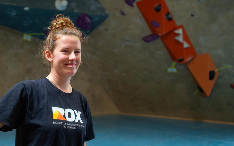 Sara Hirth freut sich auf einen spannenden Wettkampf. GB-Foto: Schmidt