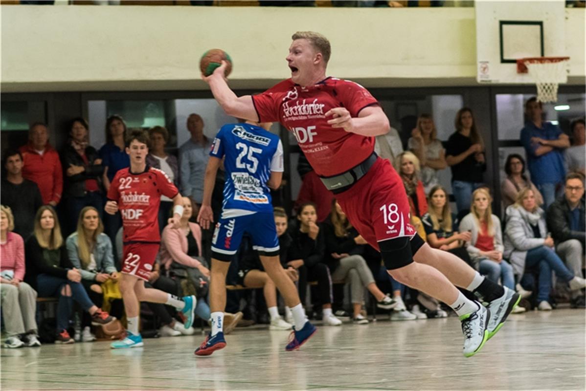 Sascha Marquardt (SG H2Ku Herrenberg #18), TV Weilstetten vs. SG H2Ku Herrenberg...