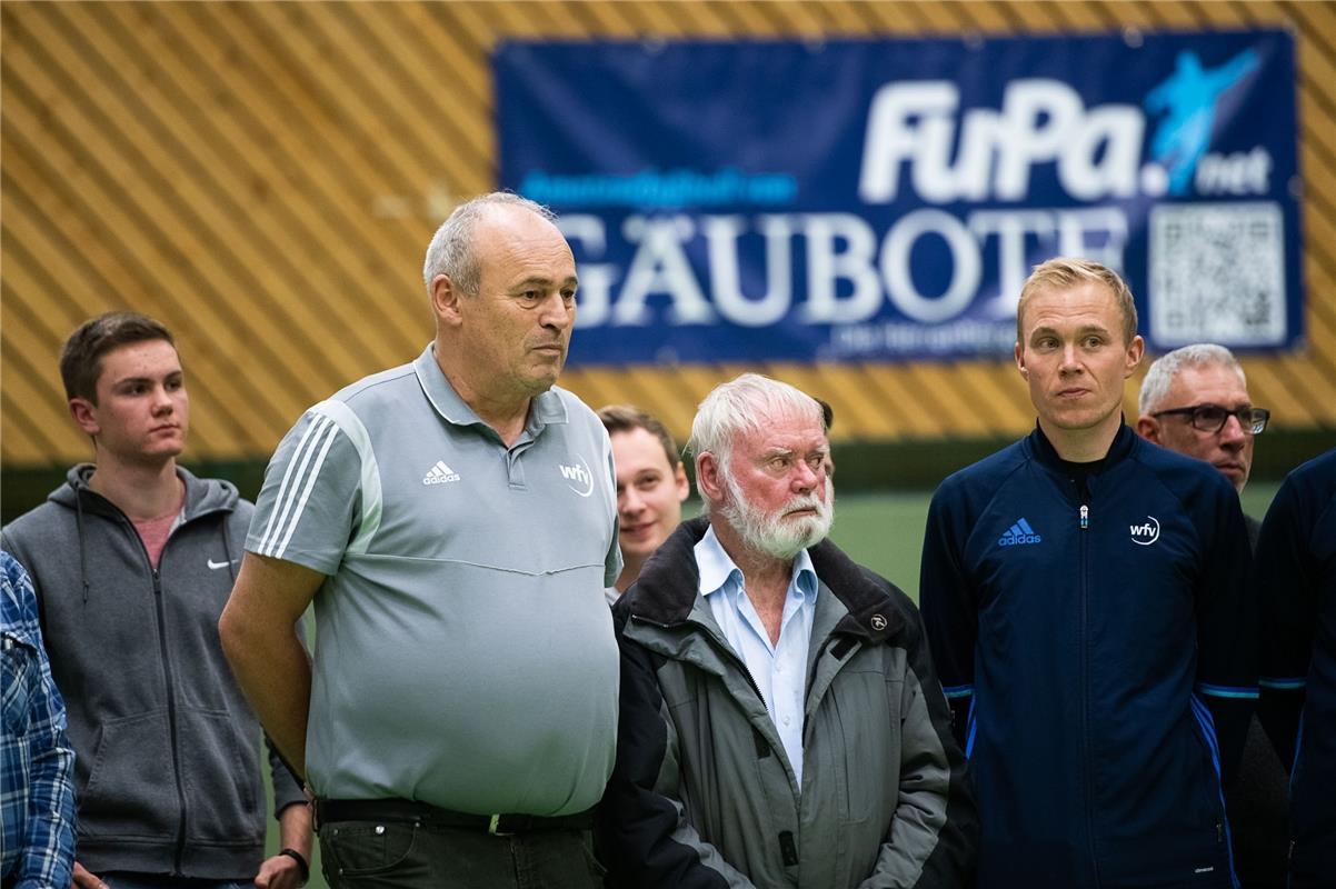 Schiri Thomas Schnaufer wird verabschiedet   Gäubote Cup 2019 Fußballturnier Hal...