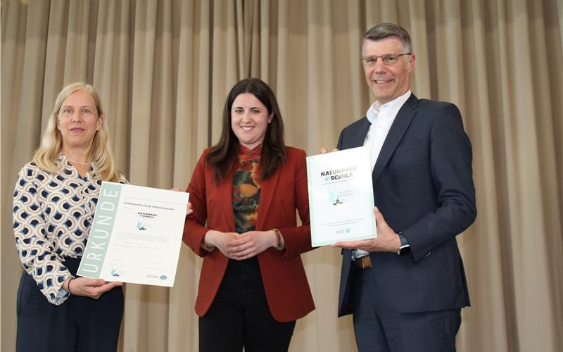 Schönbuchschule erhält Zertifikat für Naturparkschule