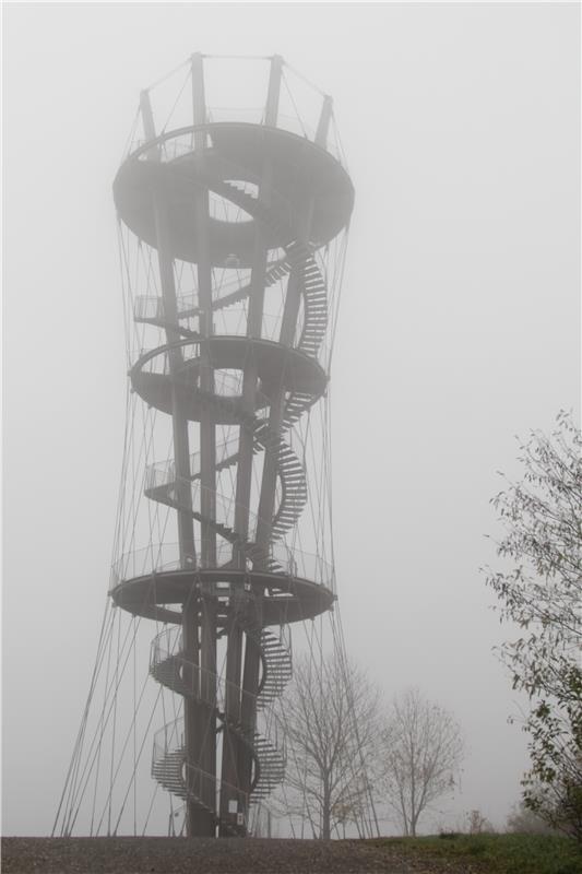 Schönbuchturm im Nebel. Von Natalie Politz aus Hildrizhausen.