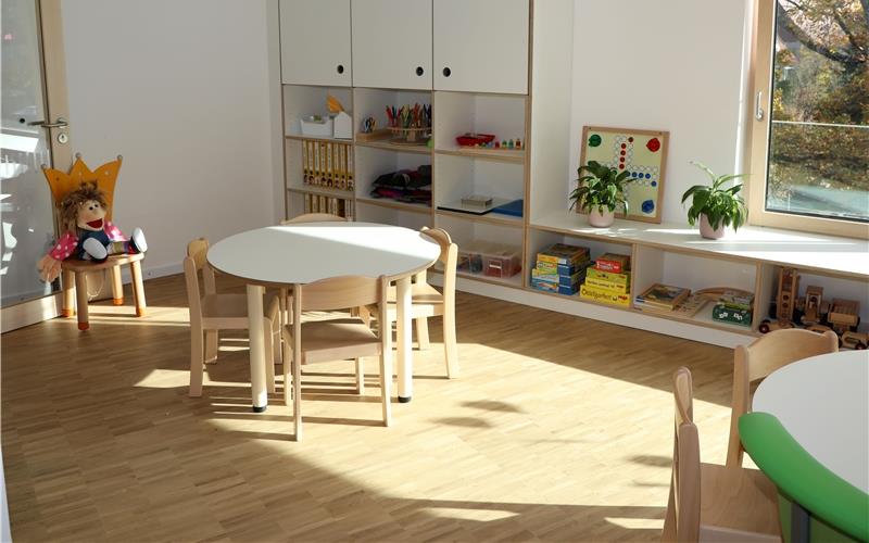 Pünktlich gestartet Schöne und helle Räume prägen die neue Kindertagesstätte in der Alten Herrenberger Straße