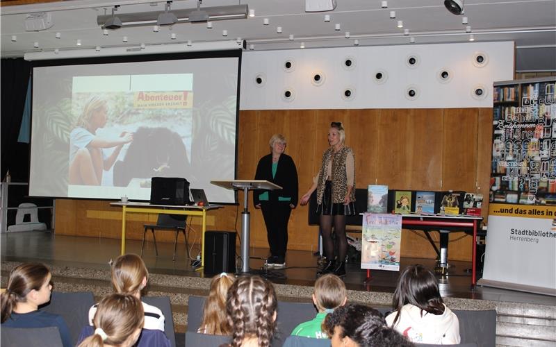 Schriftstellerin Maja Nielsen besuchte das Schickhardt-Gymnasium. GB-Foto: gb