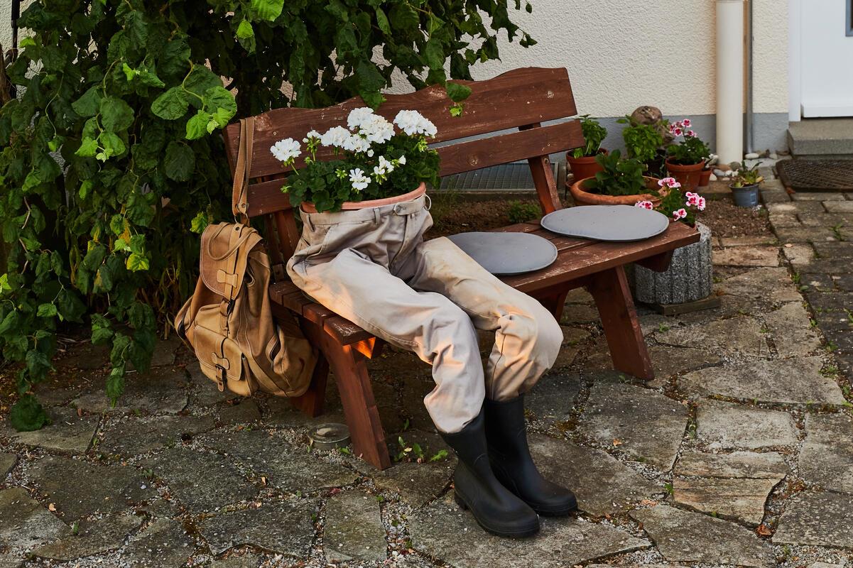 Schwätzlebank. Von Anne Biedermann aus Herrenberg.