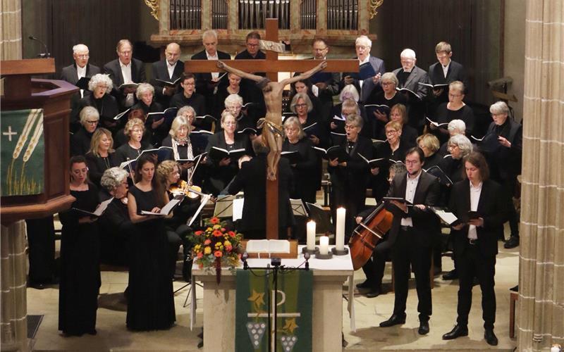 Sein 100-jähriges Bestehen feierte der Chor mit einem Konzert. GB-Foto: Bäuerle
