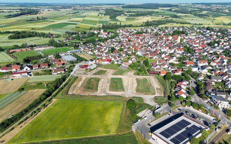 Seit Ende Juli 2025 sind die Erschließungsarbeiten im Baugebiet „Gartenäcker“ ausgesetzt. GB-Foto: Stadt Herrenberg