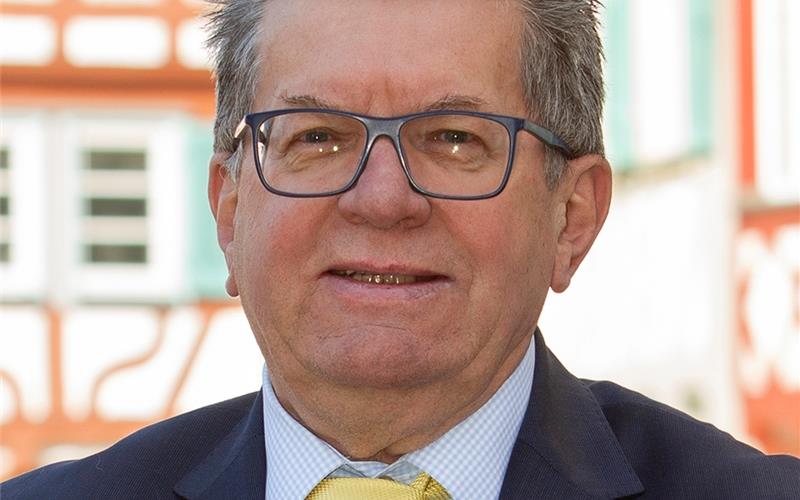 Ein Wegbereiter für zukunftsweisende Fusionen Siegfried Dierberger GB-Foto: gb