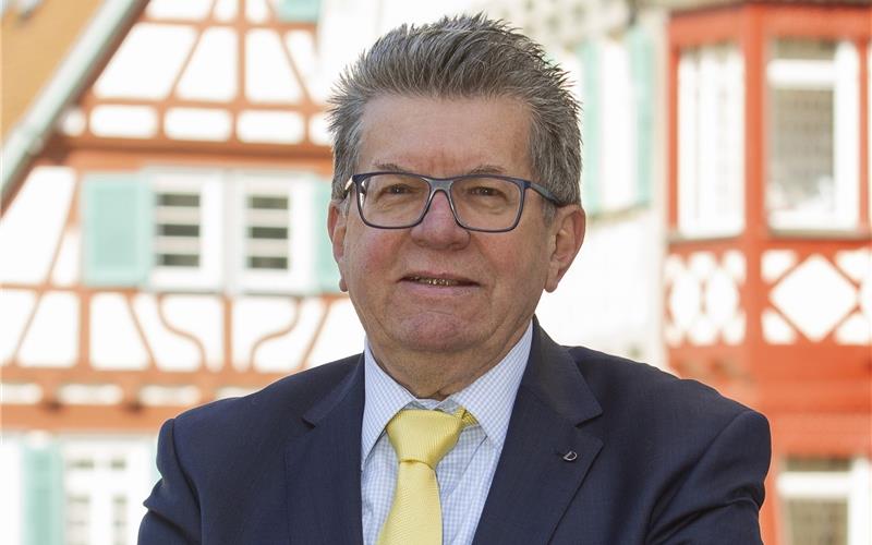 Siegfried Dierberger,FDP-Stadtrat Herrenberg