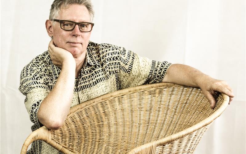 Botschafter für das Flechthandwerk Siegfried Katz ist Meister im FlechtenGB-Foto: gb